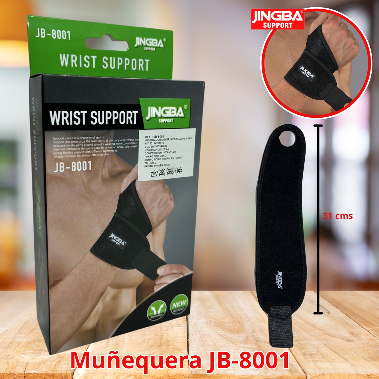 Muñequera JB-8001 - Image 3